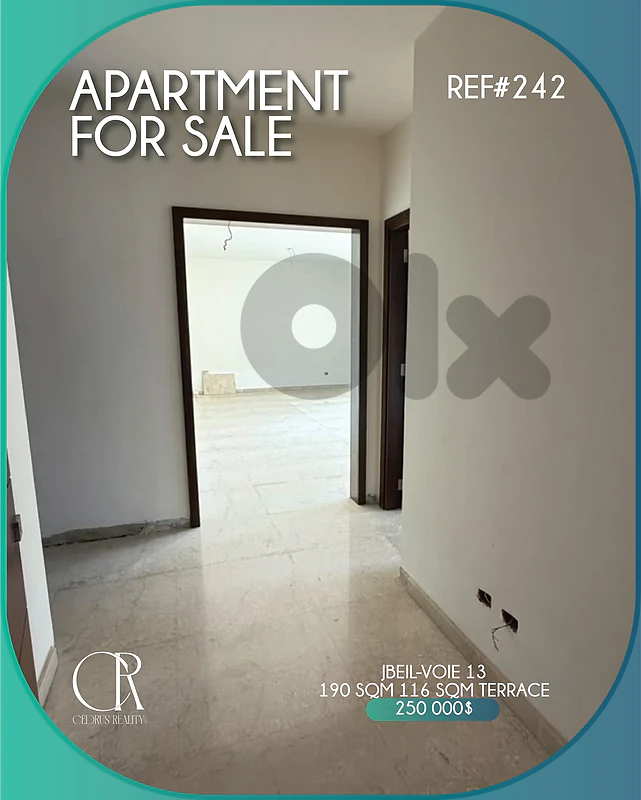 Apartment For Sale in Jbeil- شقة للبيع في جبيل