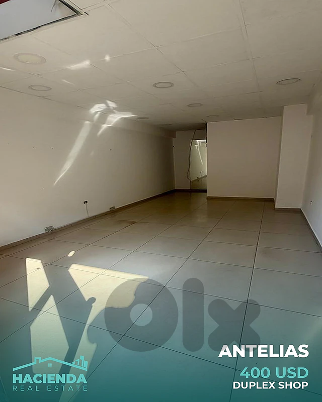 Duplex Shop For Rent In Antelias