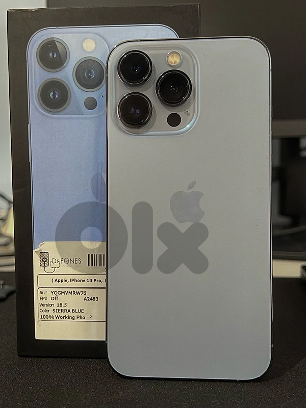 iPhone 13 pro 256gb blue super clean
