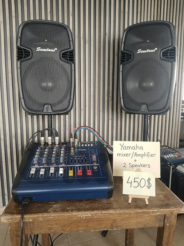 Speaker and mixer