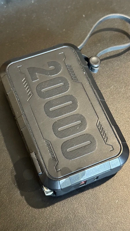 Power Bank 20,000 with Type C and Lightning Cable