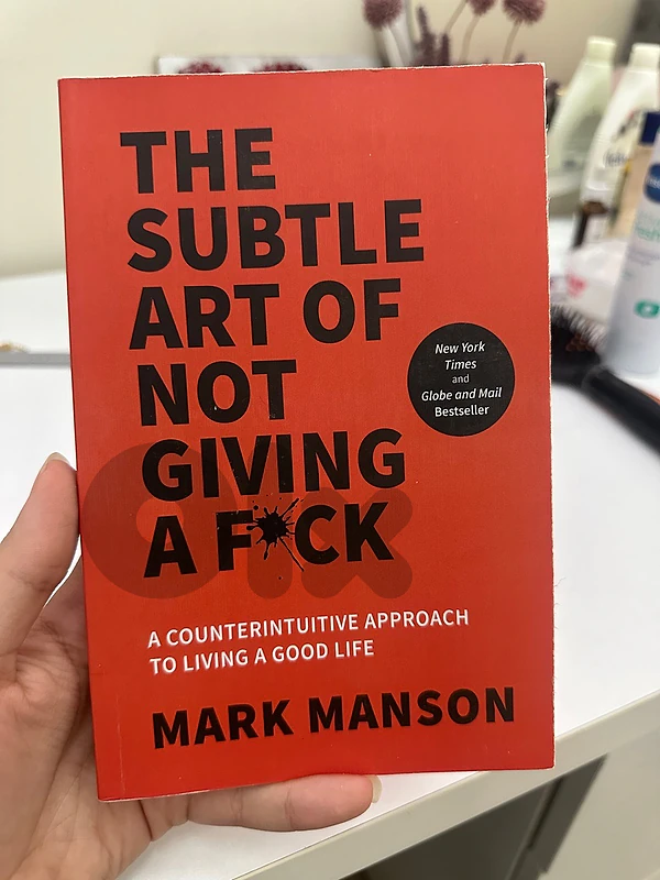 The Subtle Art of Not Giving a F*ck by Mark Manson – Paperback