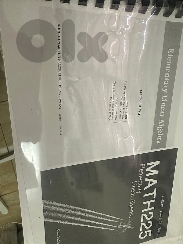 MATH225 Elementary Linear Algebra (6th Edition) – LIU Course Material