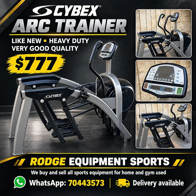 Arc trainer cybex like new heavy duty very good quality