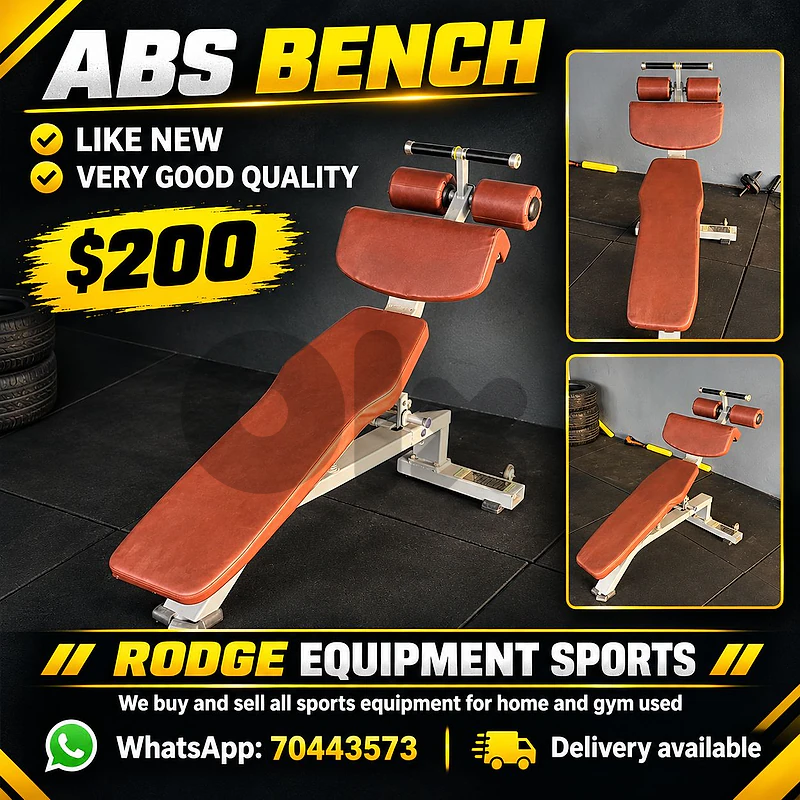 Abs benche like new very good quality 200$