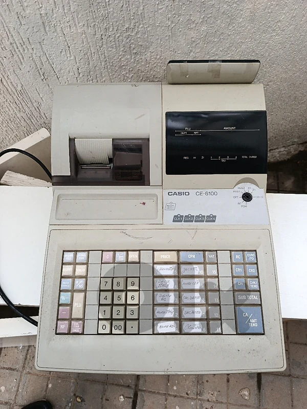 Casio Cash Register CE-6100 Casio Cash Register CE-6100