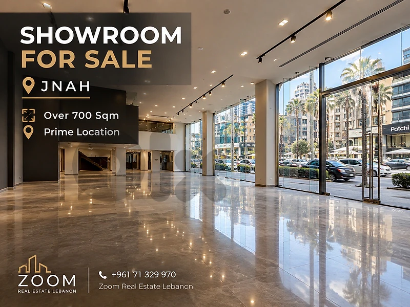 HOT DEAL – Showroom For Sale in Jnah | Prime Location