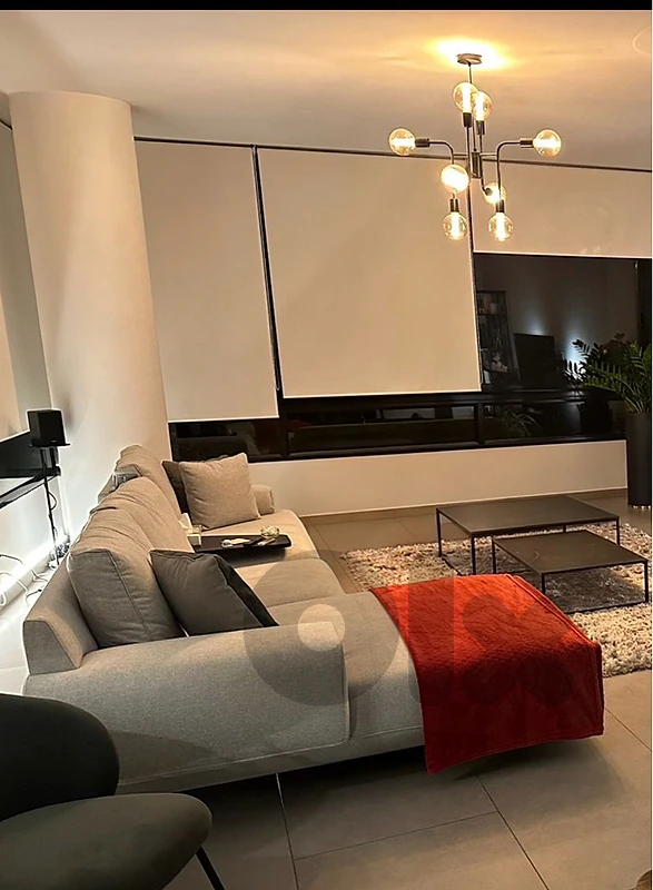 Sofa with table