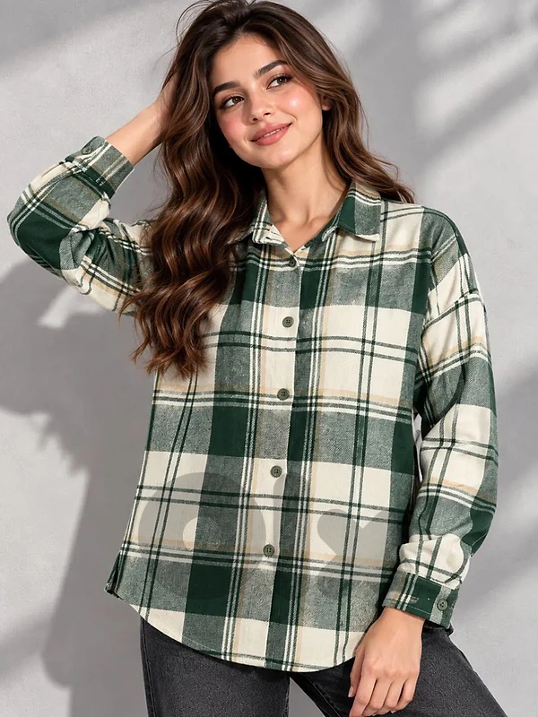 women’s chemise carro style