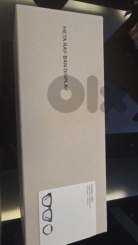 Meta Rayban AI Display with Band