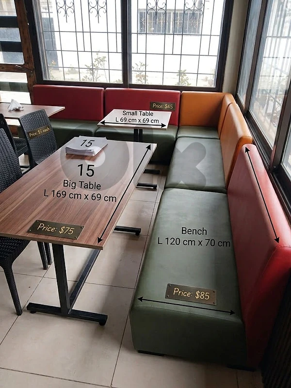 sofas/tables/Chairs like new
