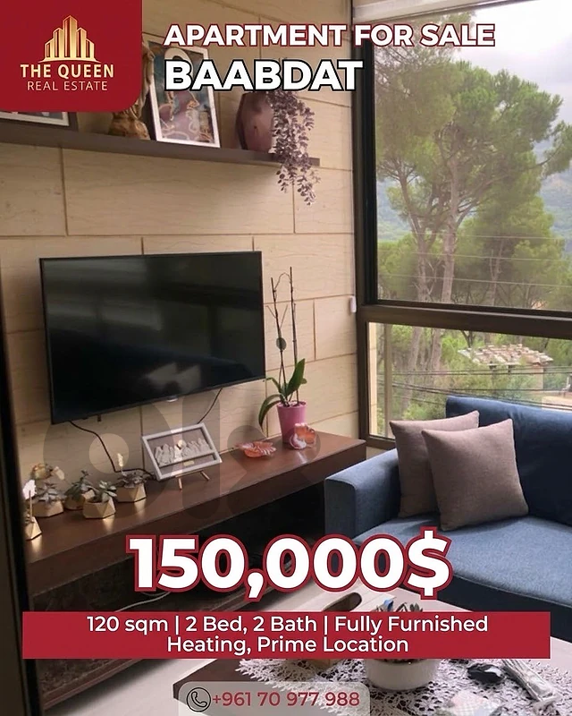 baabdat furnished appartment for sale baabdat furnished appartment for sale