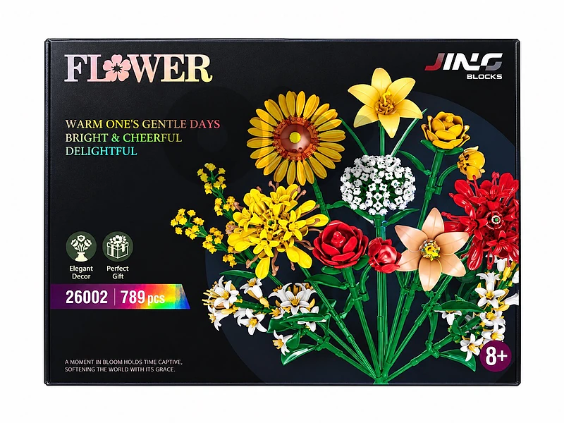 Flower Bouquet Building Set – 789 Pieces Flower Bouquet Building Set – 789 Pieces