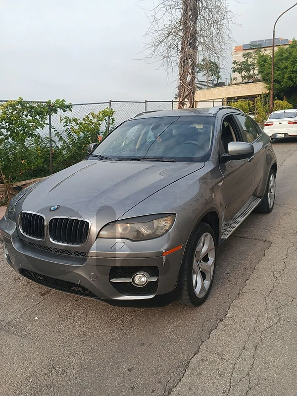 BMW X6 2008 new V6 masdar cherki mechi 180000 km