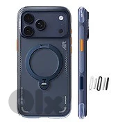 Torras Ostand Spin Q3 Air for iPhone 17/18 Pro/Pro Max - Deep Blue
