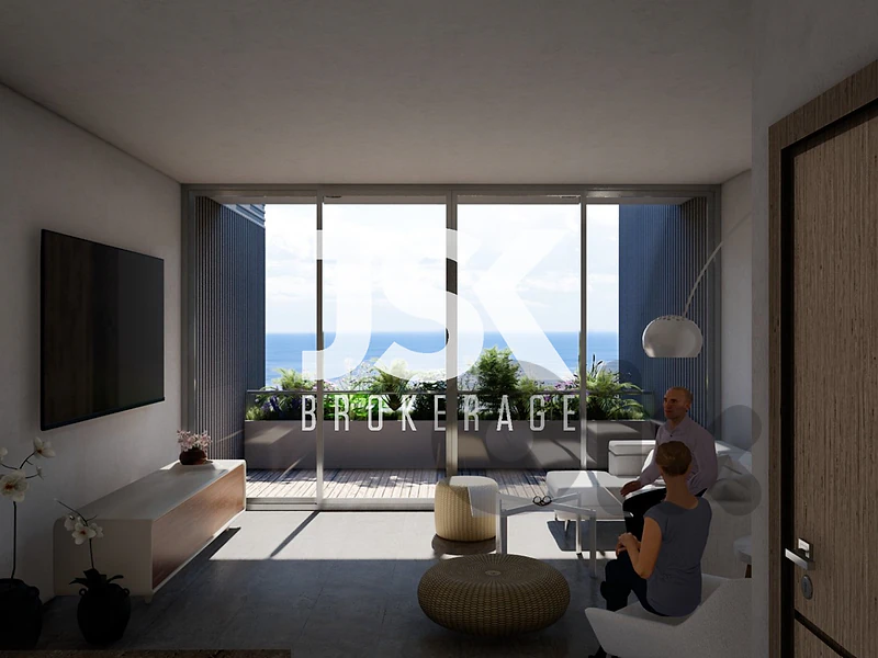 L22962 Under-Construction Apartment with Garden For Sale in Kfarabida