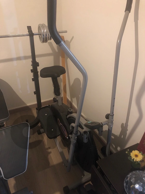 Elliptical cross trainer bike - cardio