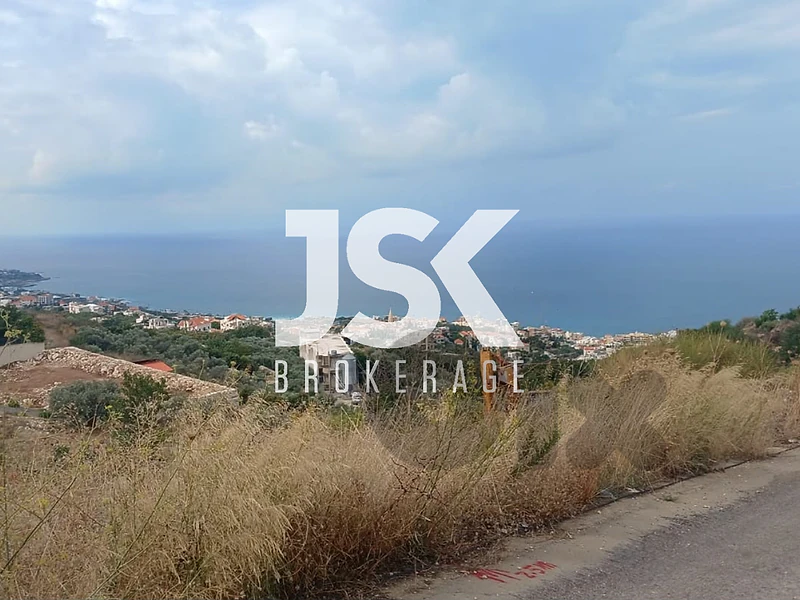 L22966 Exceptional Land with Open Sea View For Sale In Kfar Aabida