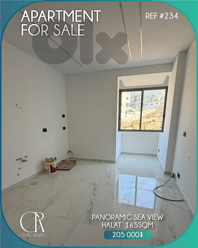 Apartment For Sale in Halat, Jbeil - شقة للبيع في حالات Apartment For Sale in Halat, Jbeil - شقة للبيع في حالات