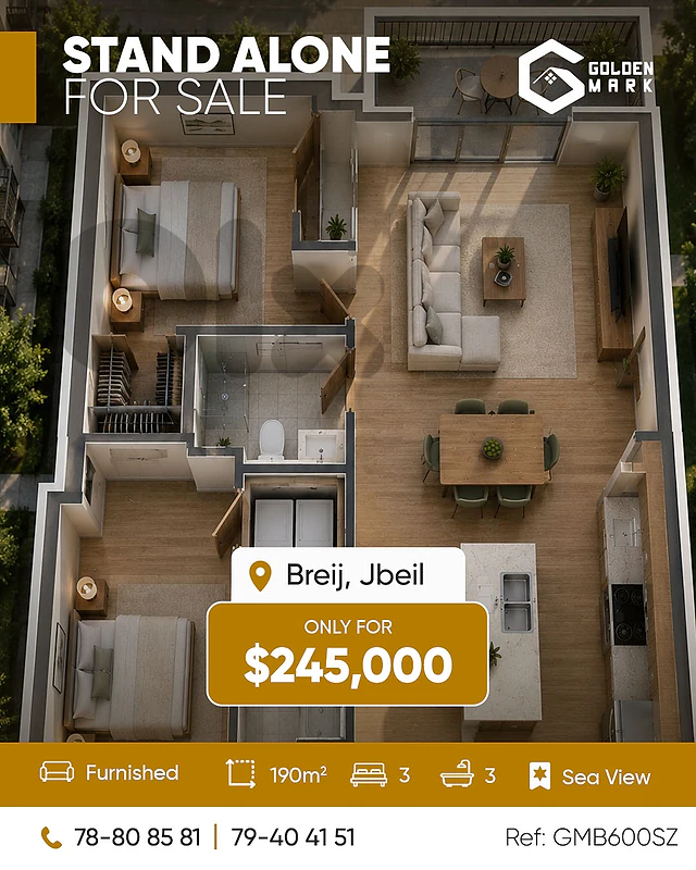 GMB600SZ - Stand alone house for sale in Breij Jbeil منزل مستقل للبيع