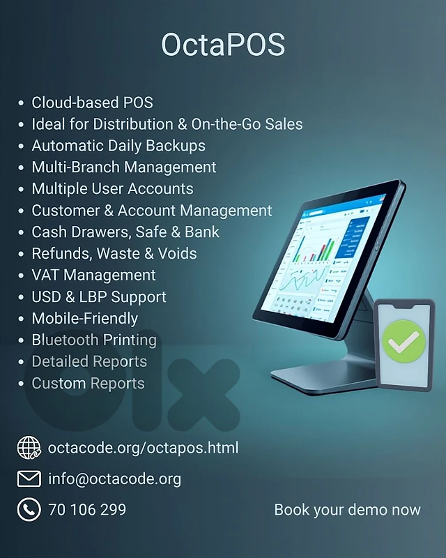 Online Barcode POS software only