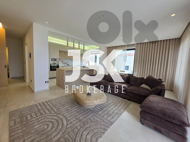L23018 Apartment With Terrace & Sea View For Rent in Kfaraabida