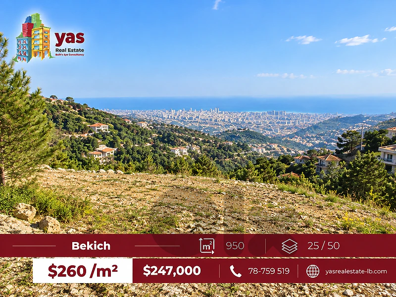 Bekich 950m2 Land | Prime Location | Calm Area | HN |