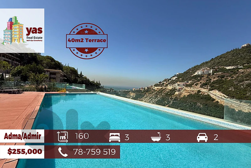 Adma / Admir 160m2 | 40m2 Terrace | Furnished | Private Pool | TYT Adma / Admir 160m2 | 40m2 Terrace | Furnished | Private Pool | TYT