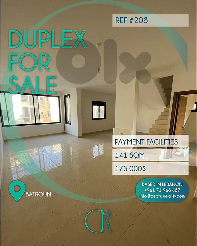Apartment For Sale in Batroun -شقة للبيع في البترون