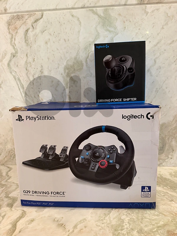 logitech g29 steering wheel with shifter