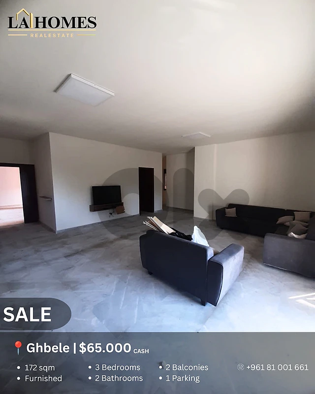 apartment for sale in ghbele شقة للبيع في غبيلي