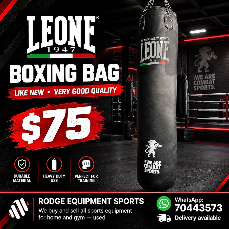 Boxing bag like new very good quality