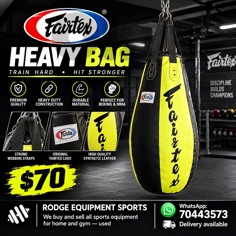 Fairtex heavy bag like new very good quality