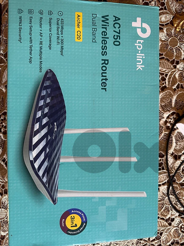 2 router wifi tp link and netis
