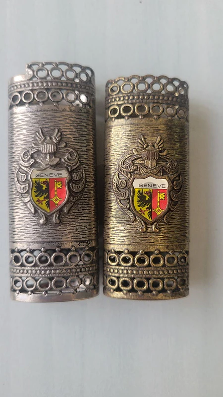 أغطية ولاعات أنتيك فريدة ونادرة (Geneve - Made in W-Germany