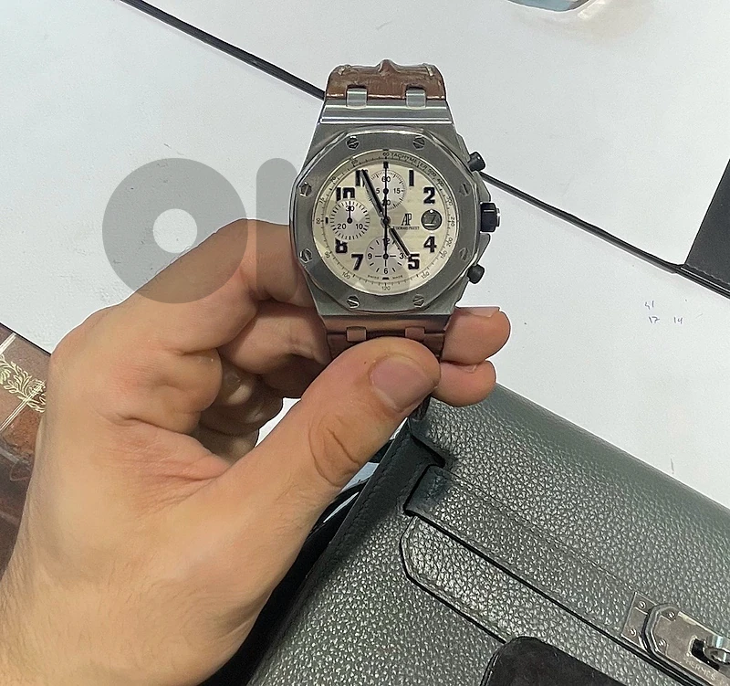 CARTIER SANTOS 100 GOLD DIAL, | AUDEMARS PIGUET ROYAL OAK OFF SHORE