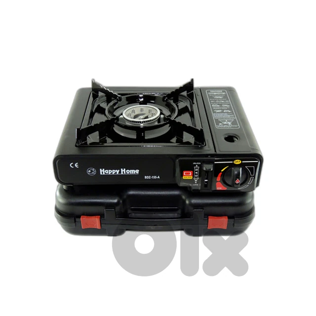 Portable Gas Stove for Camping with Carry Case & Heat Control