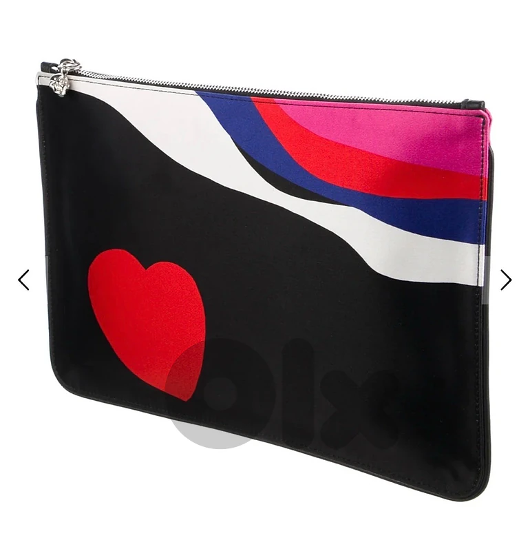 Alexander McQueen Satin Clutch