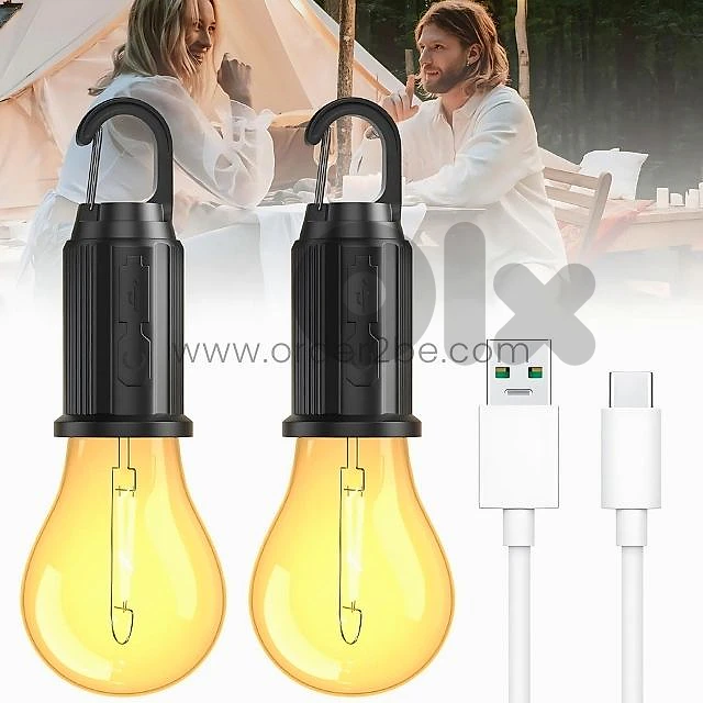Hanging Camping Lantern – Waterproof LED w/ 3 Light Modes