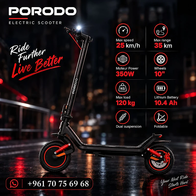 Porodo Electric Scooter