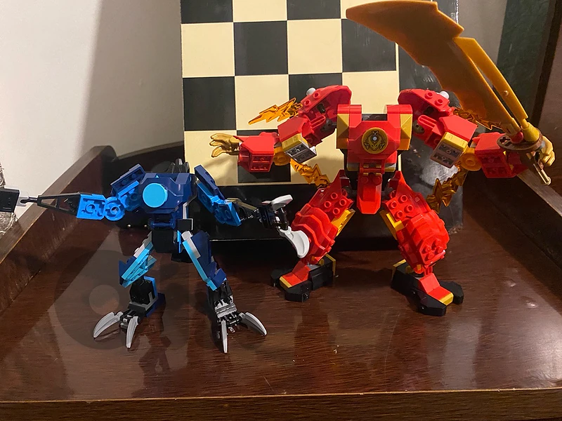 lego ninjago kai’s elemental fire mech