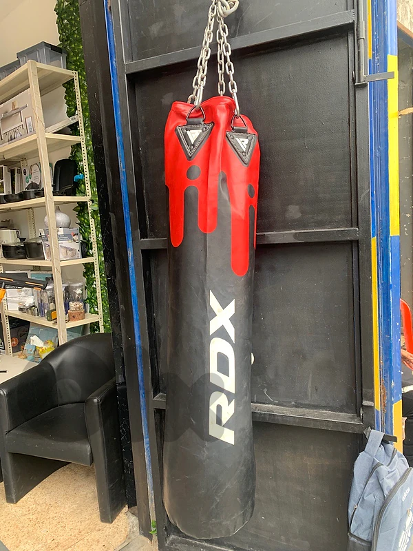 RDX boxing bag with RDX gloves