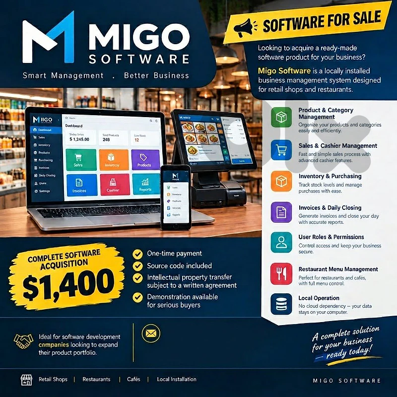 🚀 Manage Your Business Smarter!