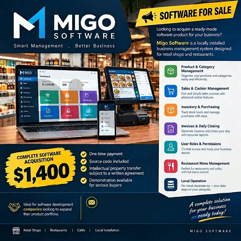 🚀 Manage your Business Smarter!