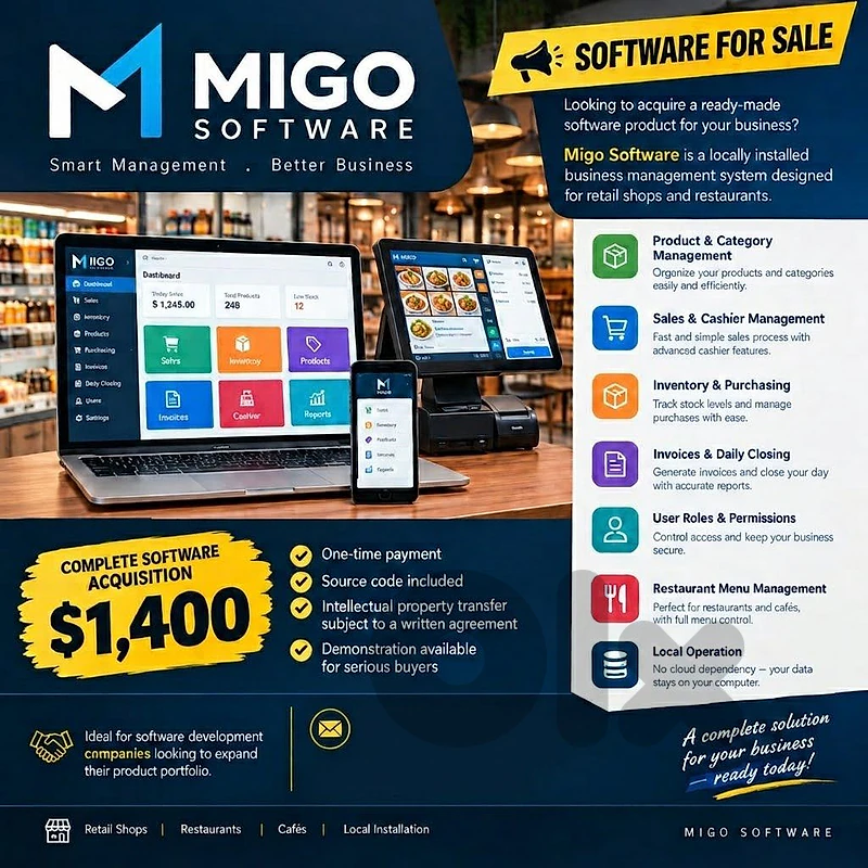 🚀Manage your business Smarter!