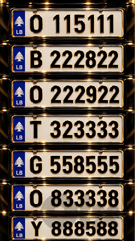 VIP CAR PLATE