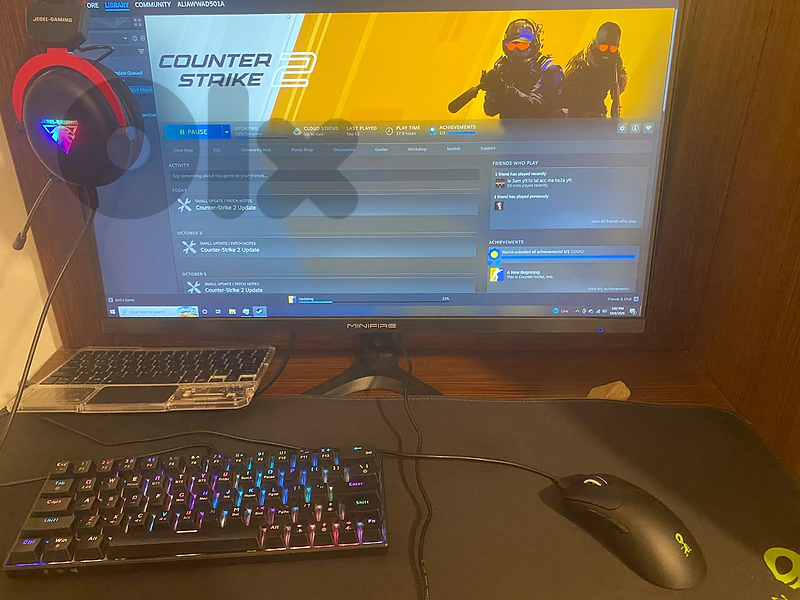 gaming setup gaming setup