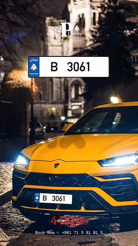 mixed car  plates