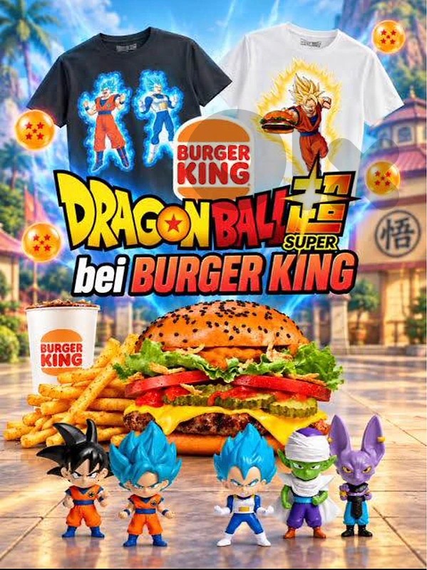 Burger King Dragon Ball Z Action Figures- Limited Edition