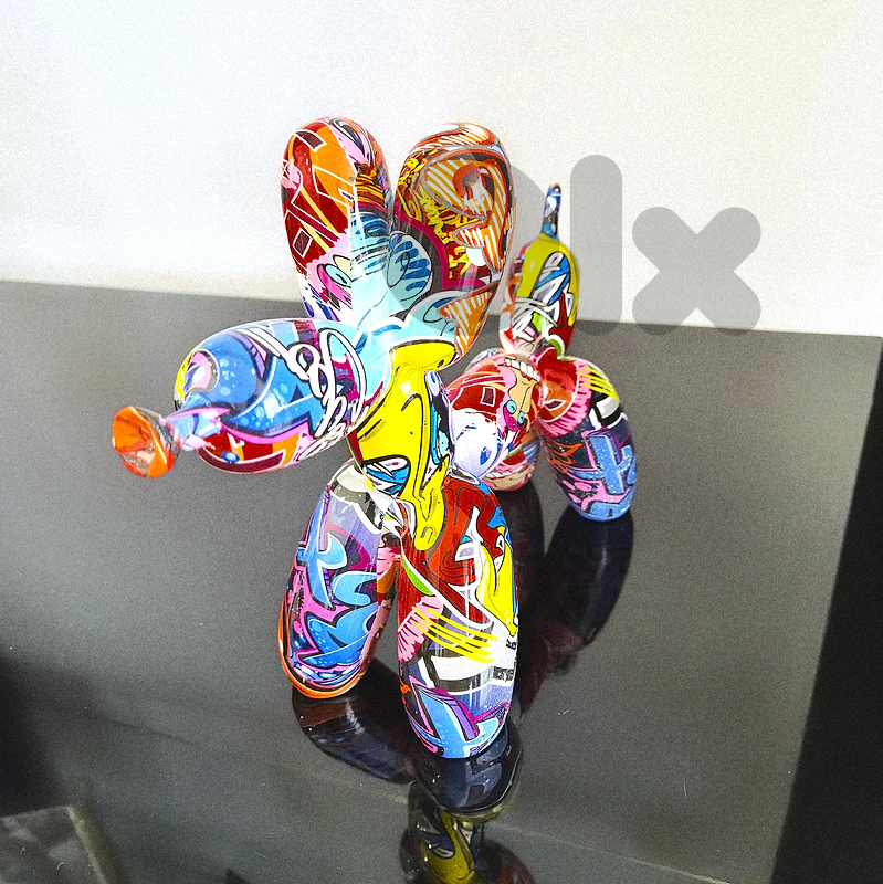 Rabbit - Fusion Graffiti Resin Sculpture